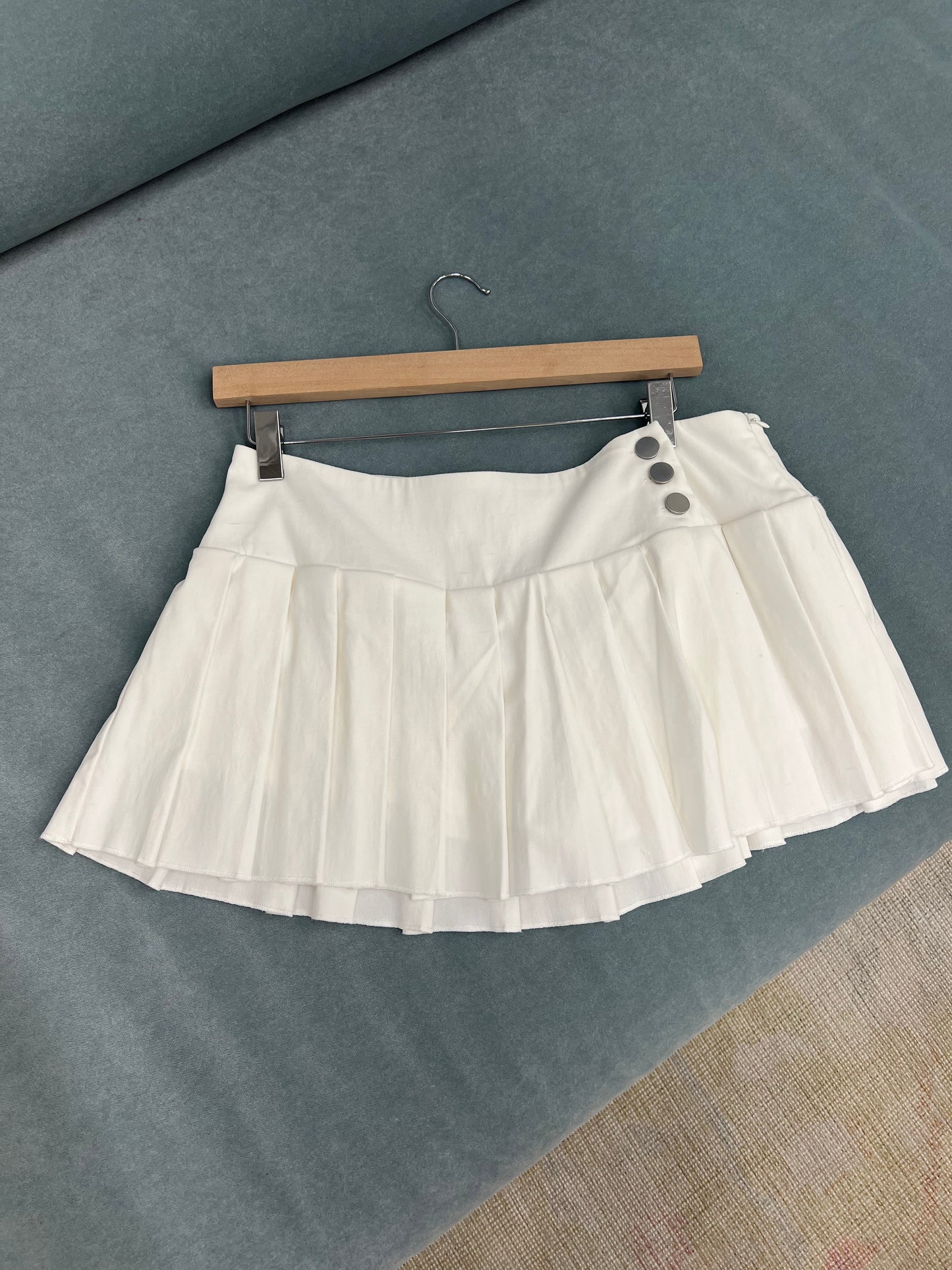 Pleated Mini Skort