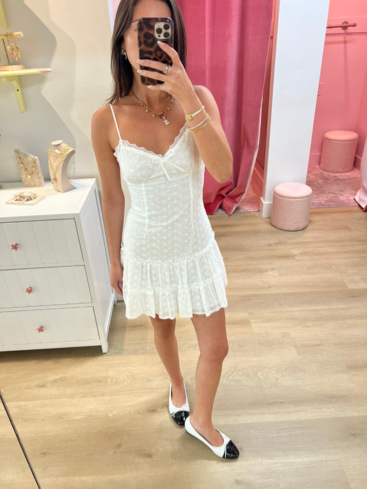 Saffron strappy Mini Dress