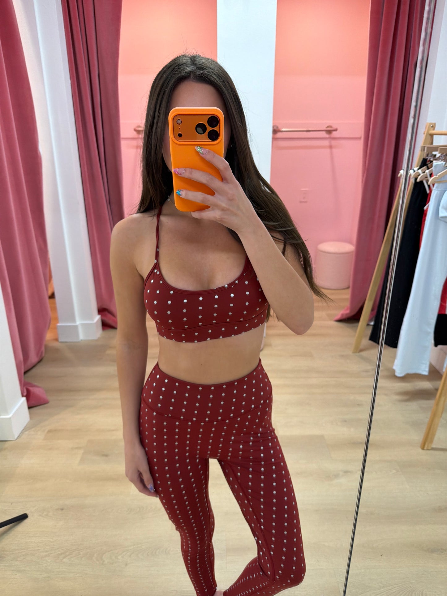 Sweet Serve Sports Bra - POLKA DOT