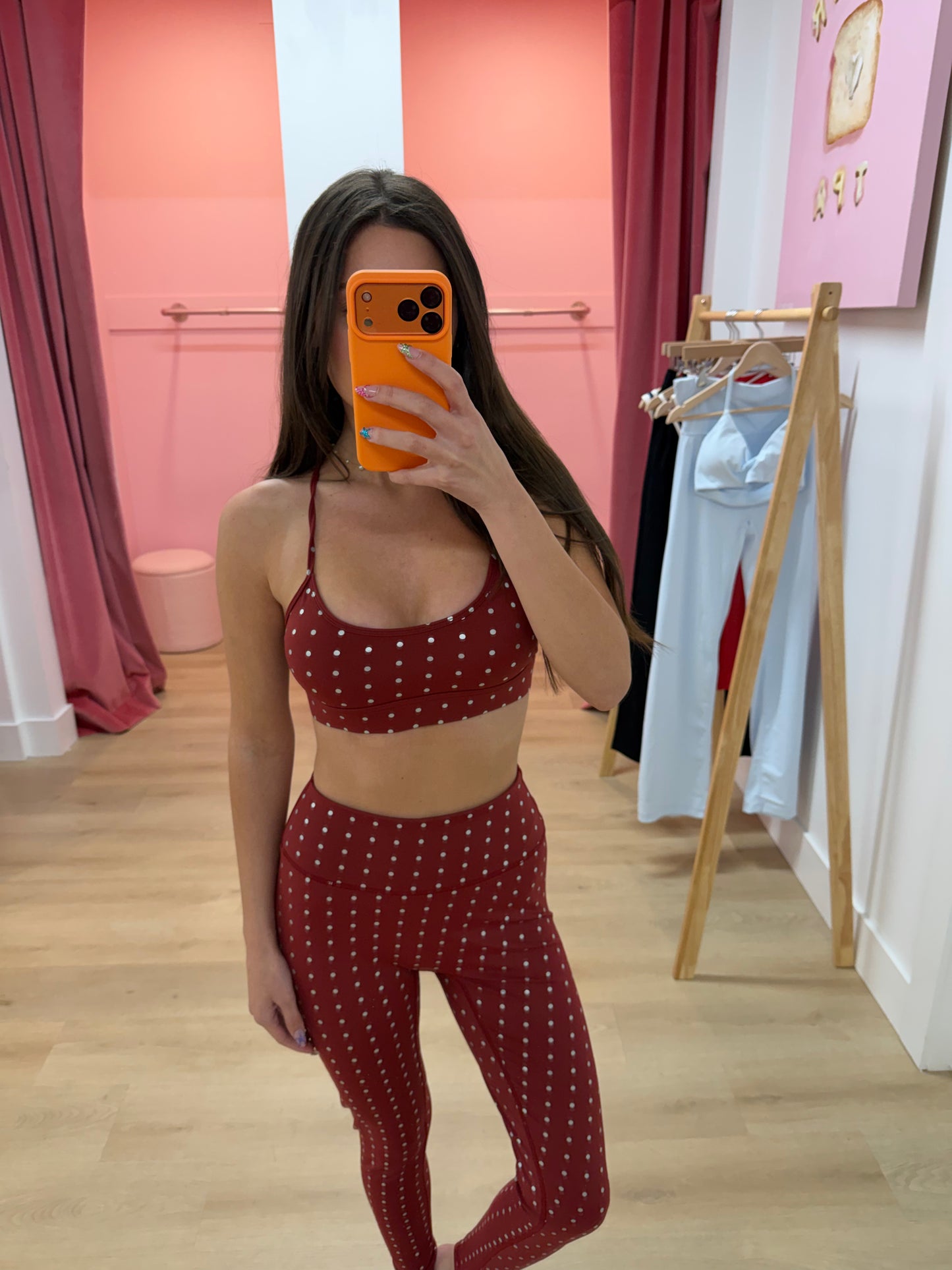 Sweet Serve Sports Bra - POLKA DOT