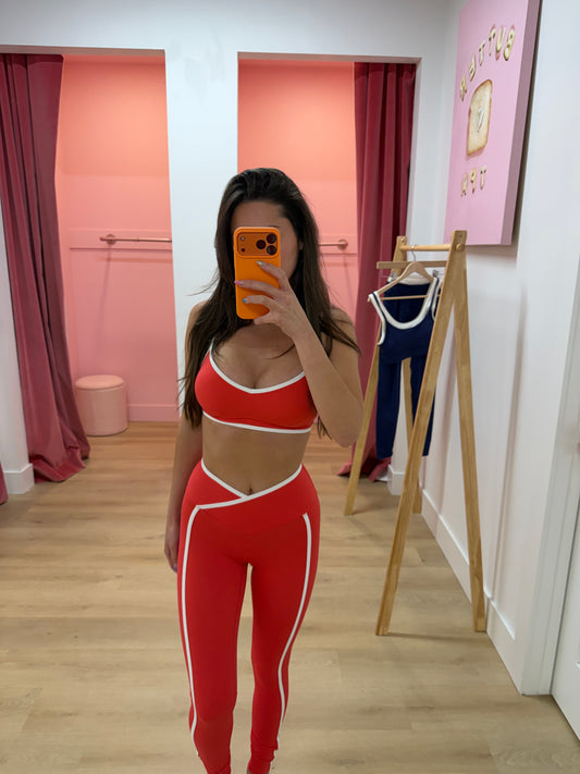 Love Game Leggings - RED