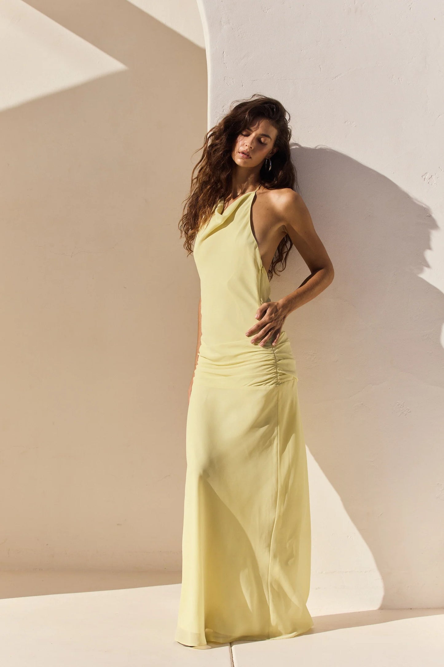 Gemma Dress - Lemon