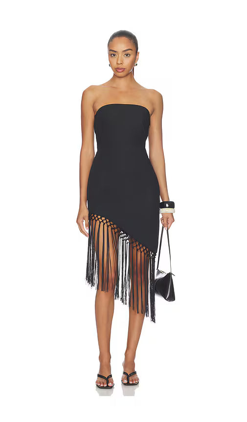 Caspian Dress - BLACK