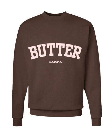 Strawberry Latte Varsity Crew