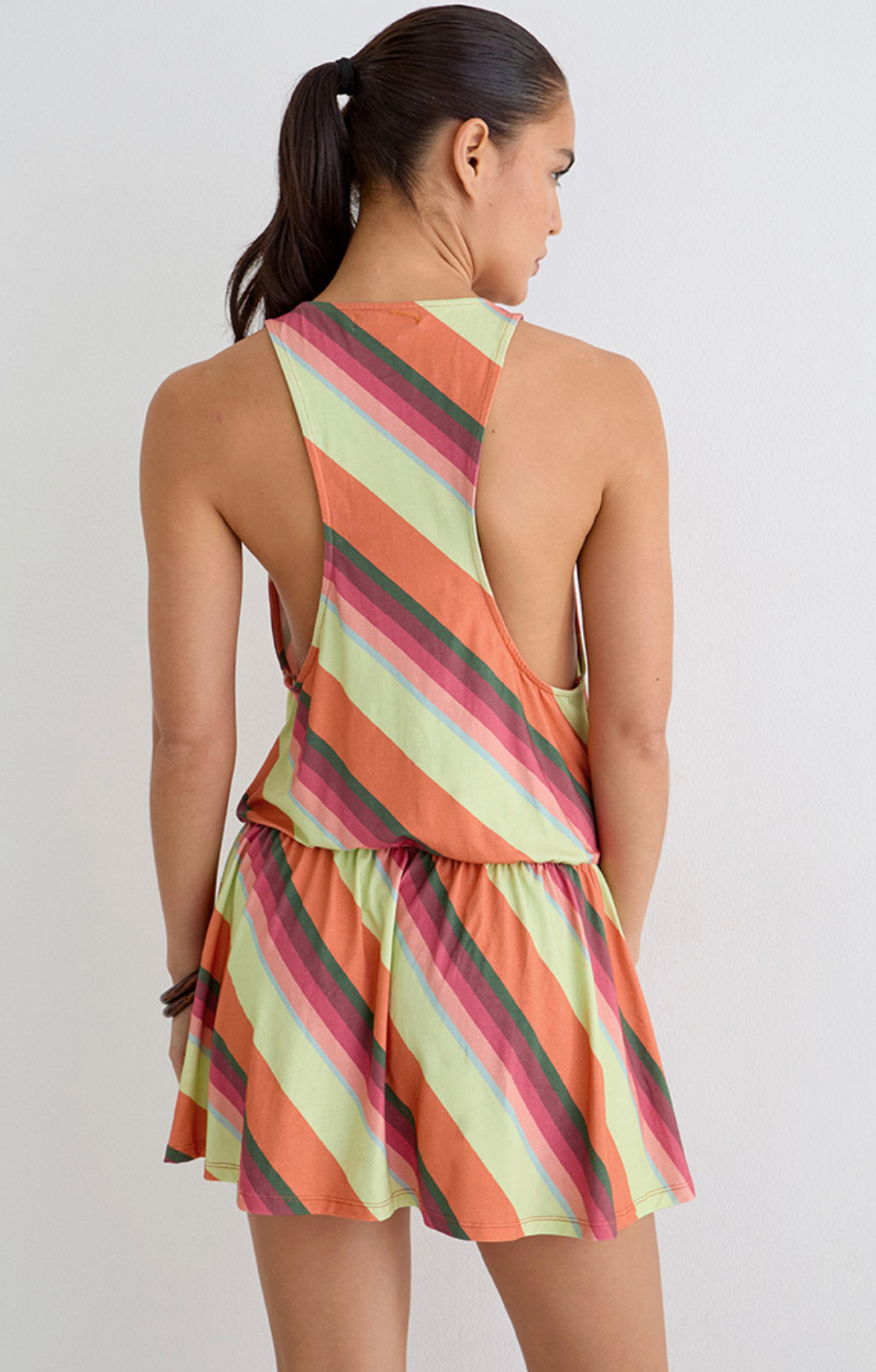 Maui Mini Dress - Fruity Stripe