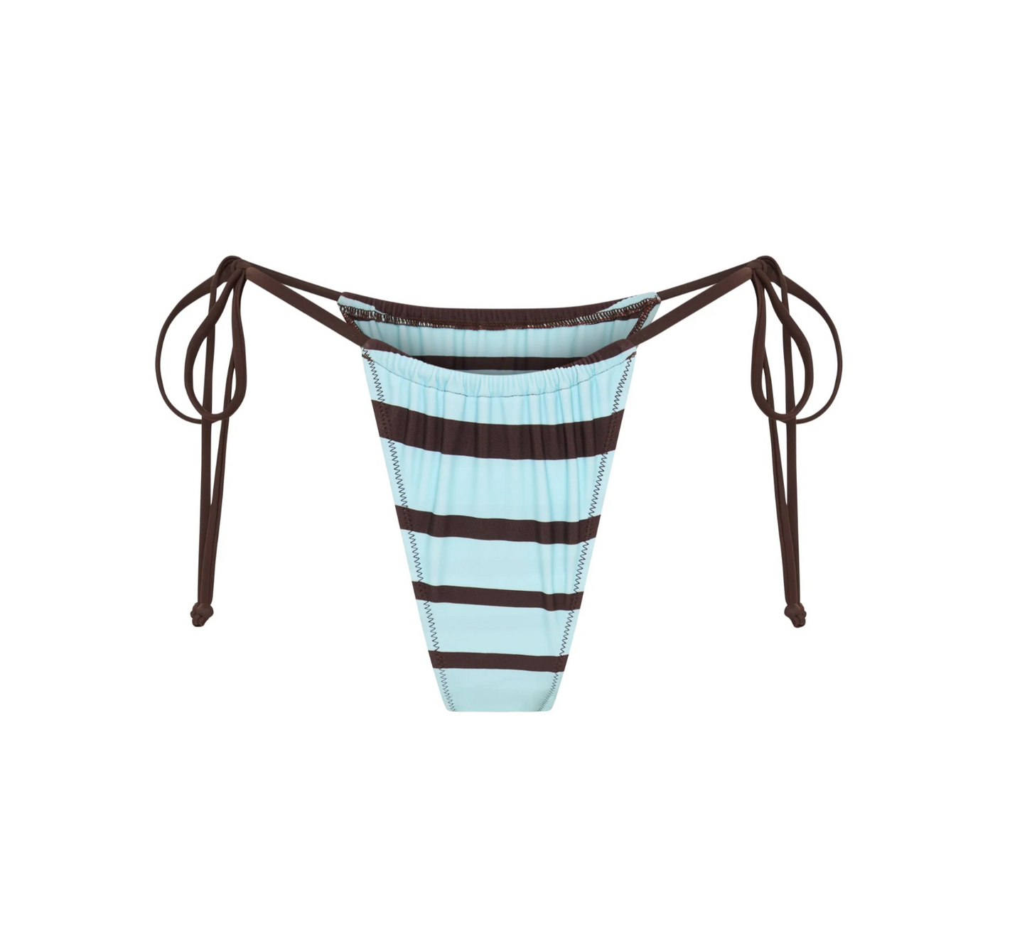 Rio Bottoms - Aqua/Brown Stripe