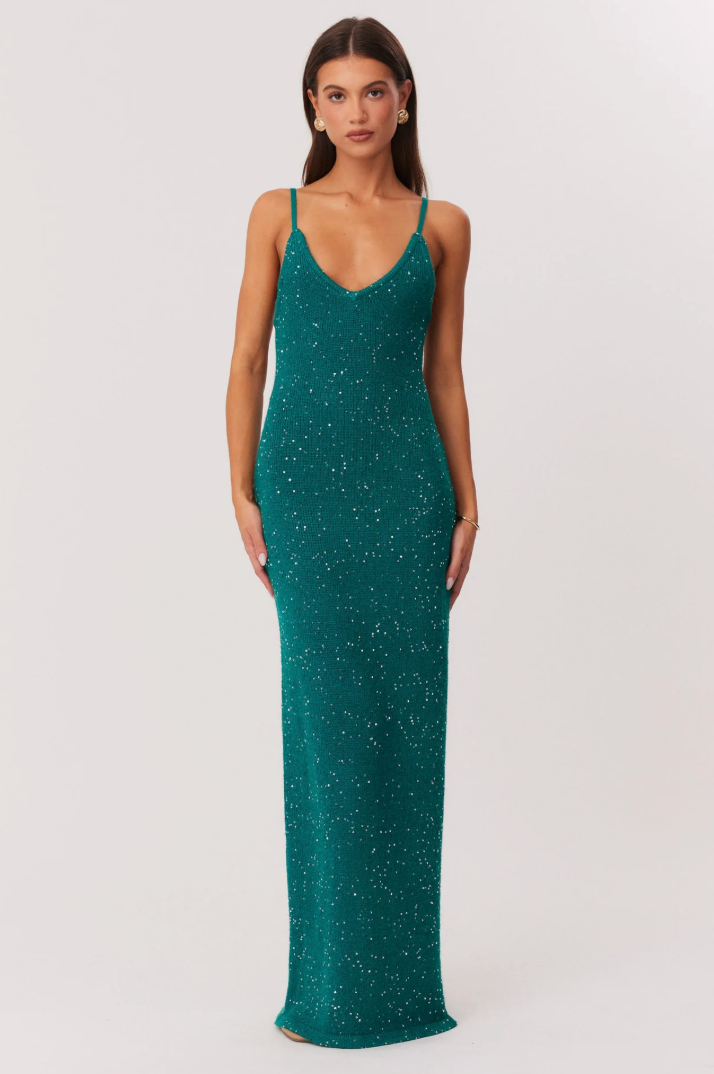Arzene Maxi Dress - teal
