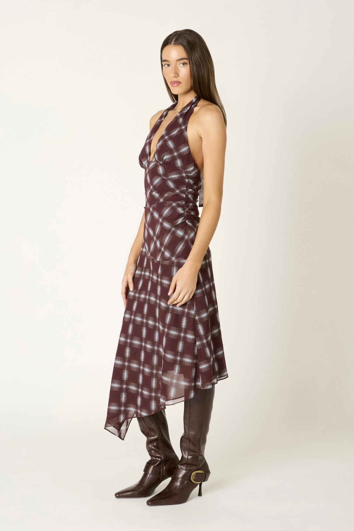 Salvatore Dress - merlot