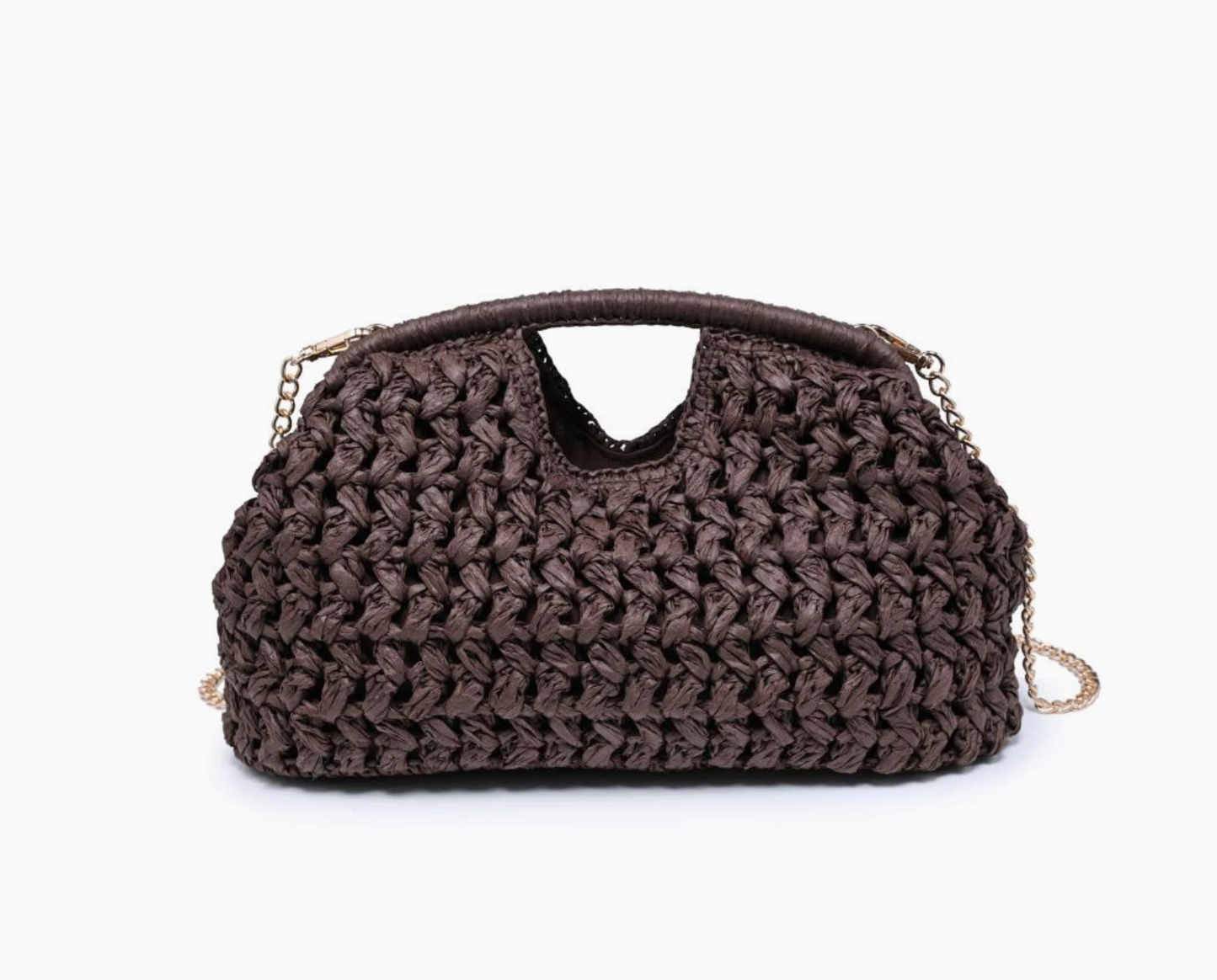 Lani Clutch- Chocolate