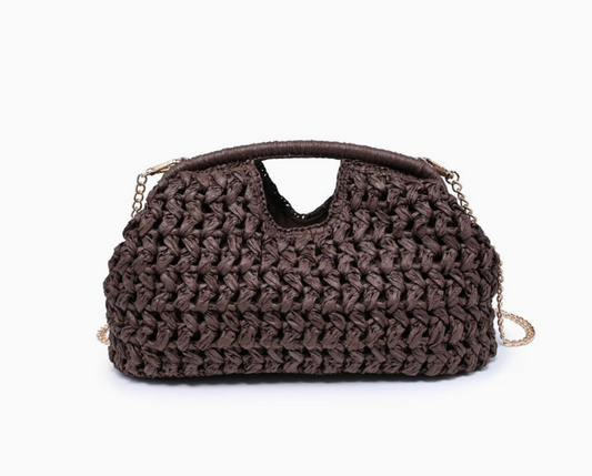 Lani Clutch- Chocolate