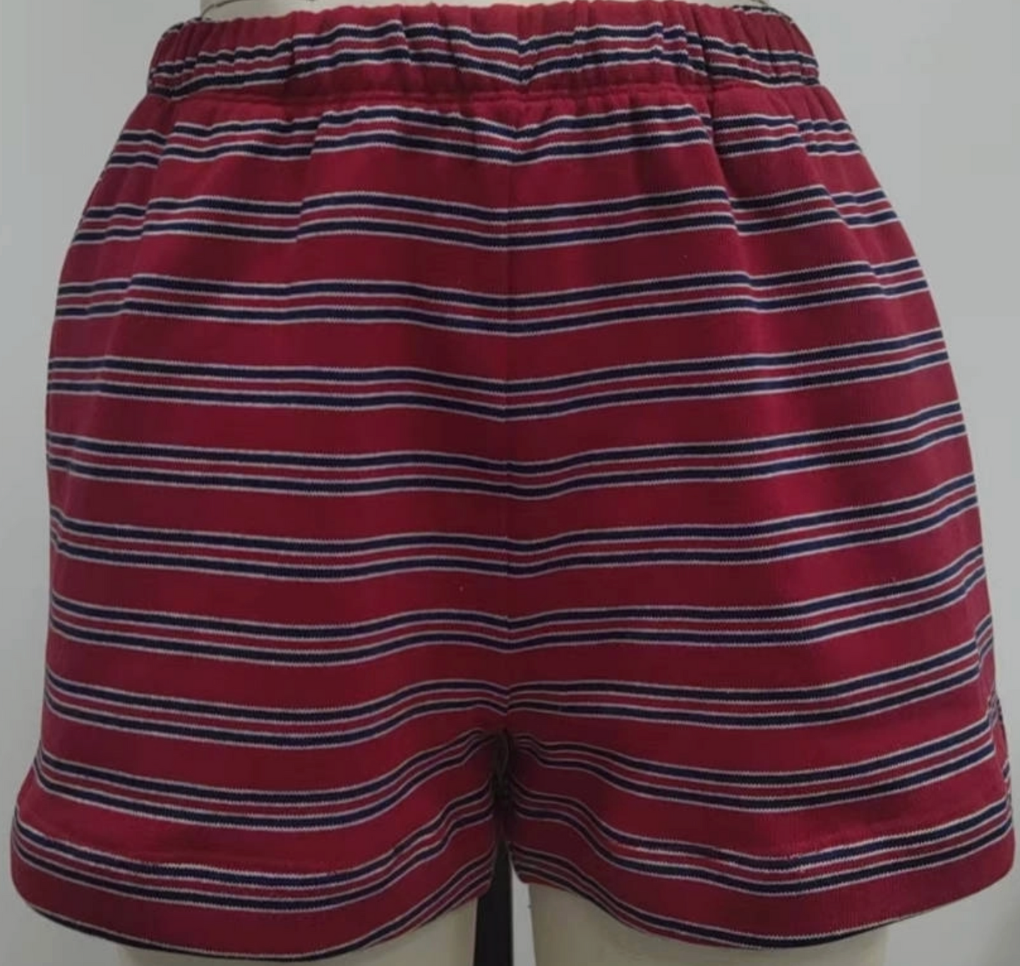 Emilia Shorts - Coastal Red Stripe