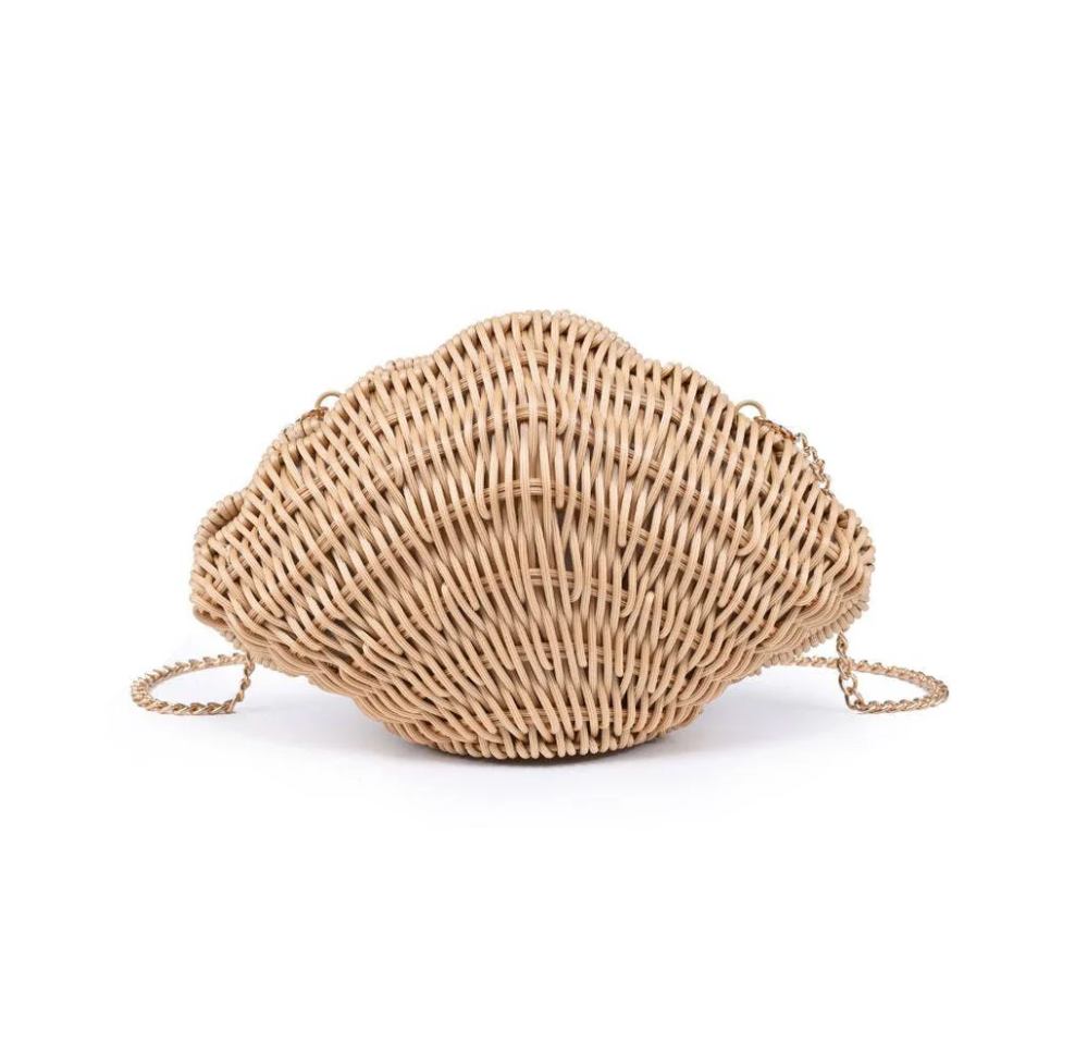 Aquata Woven Clutch