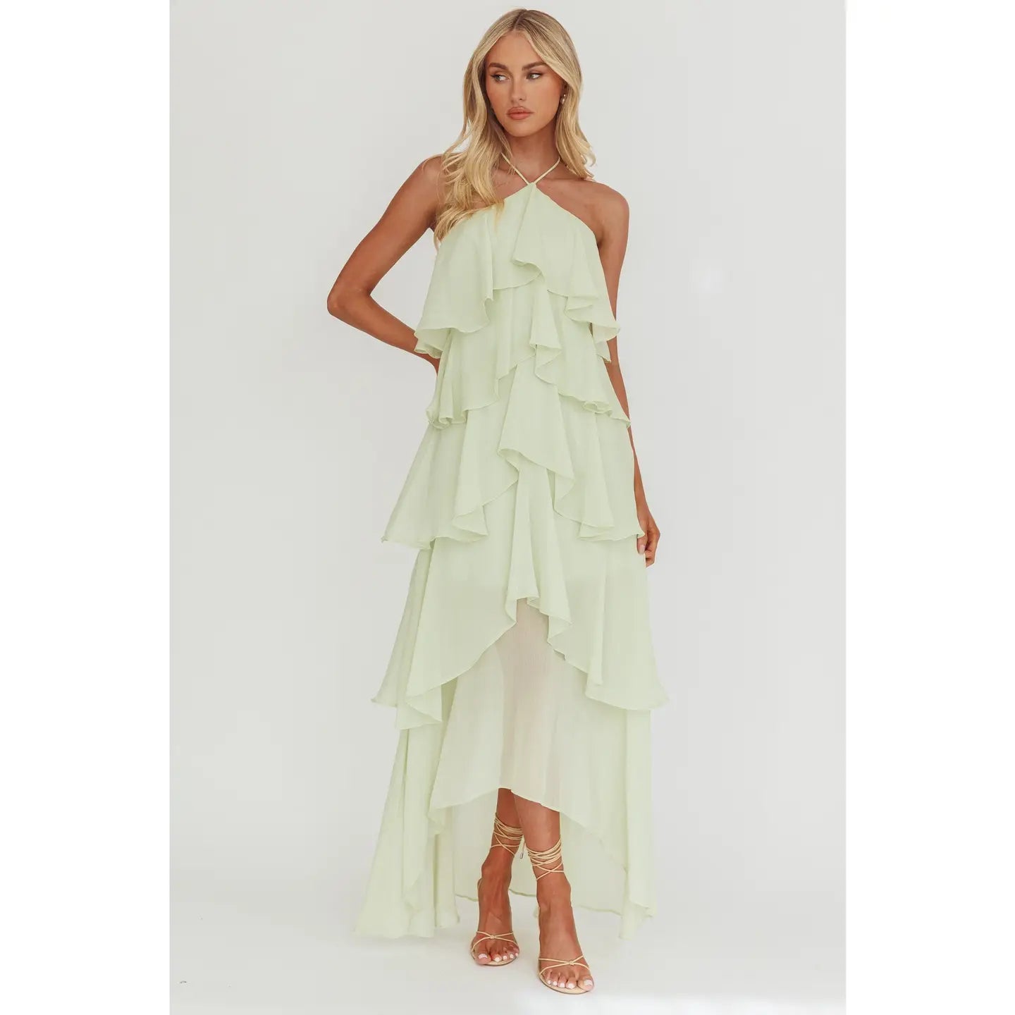 Reese Ruffled Maxi Dress