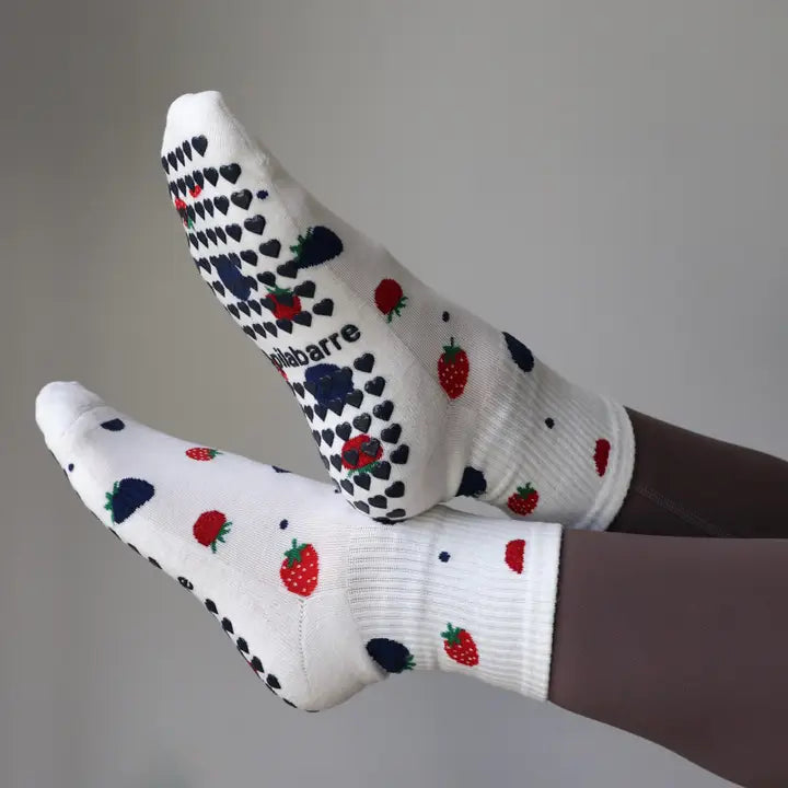Very Berry Pilates Socks