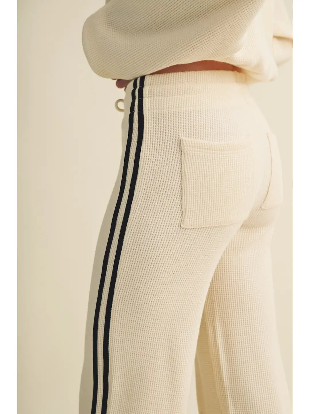 Vanilla Cloud Waffle Lounge Pants