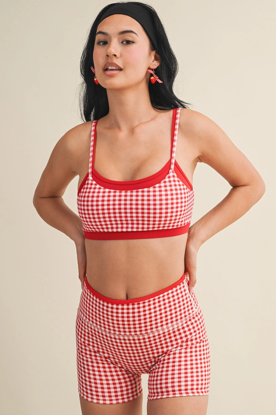 Addie Layered Sports Bra - PICNIC
