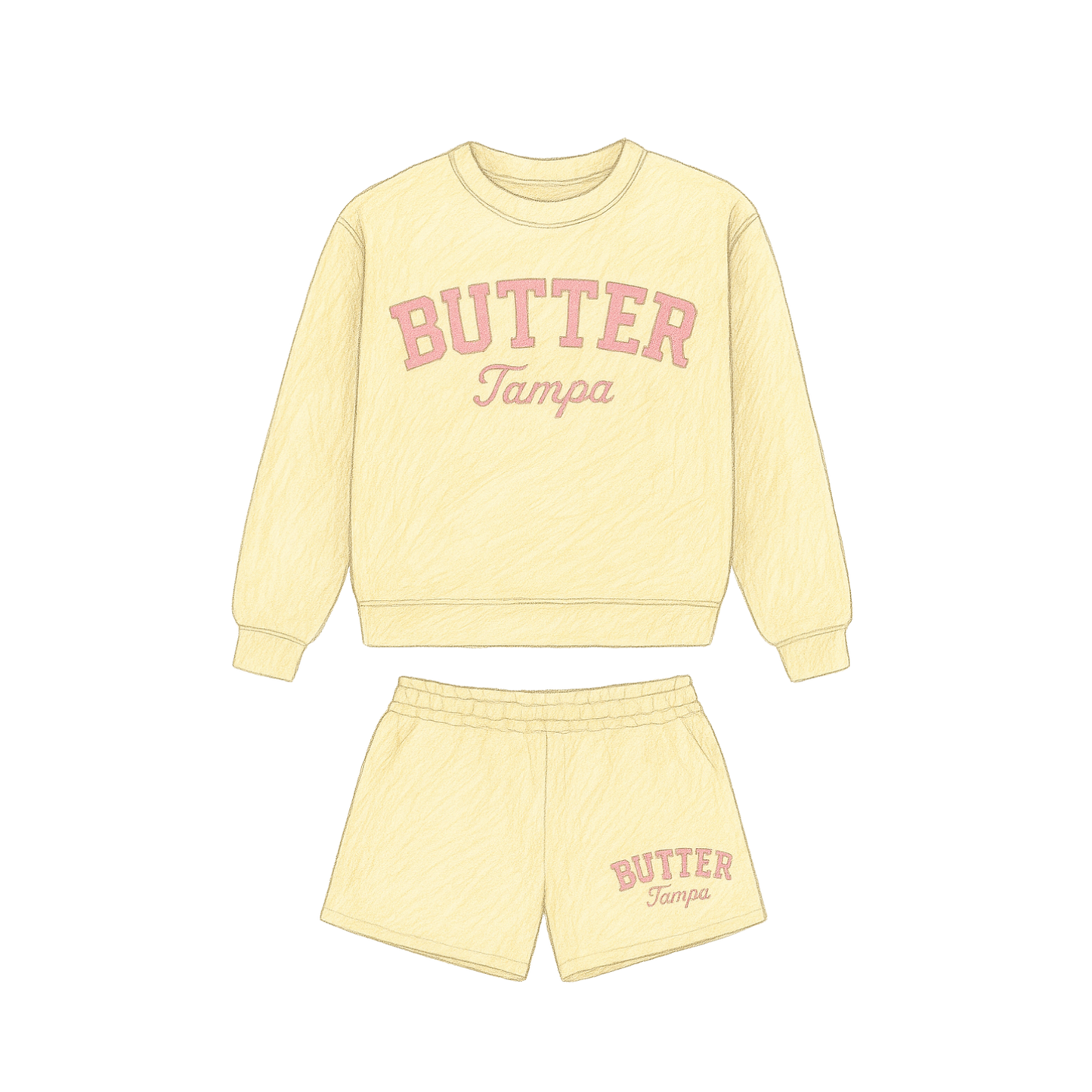 Berries & Cream Sweatshorts