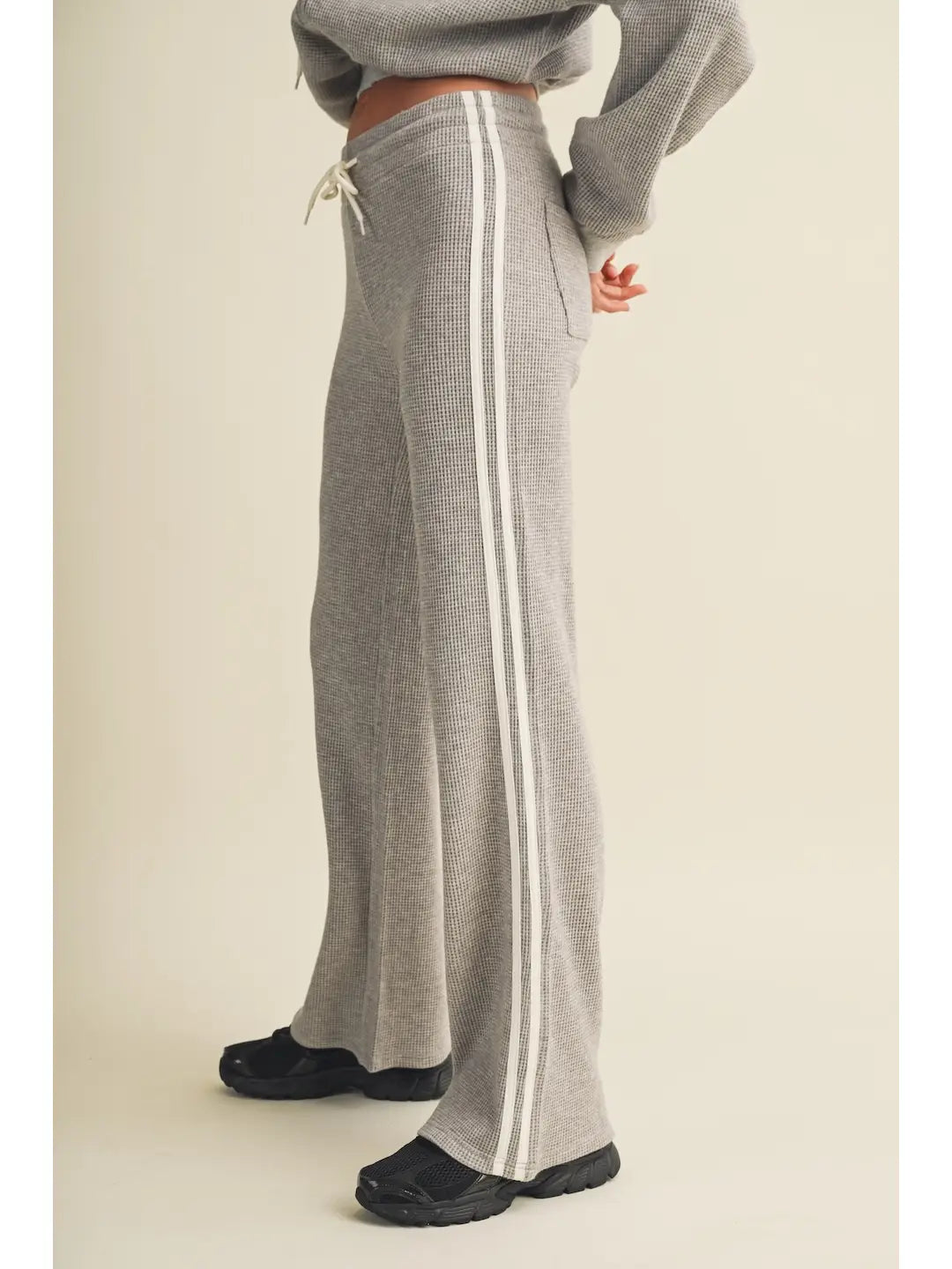 Grey Cloud Waffle Lounge Pants