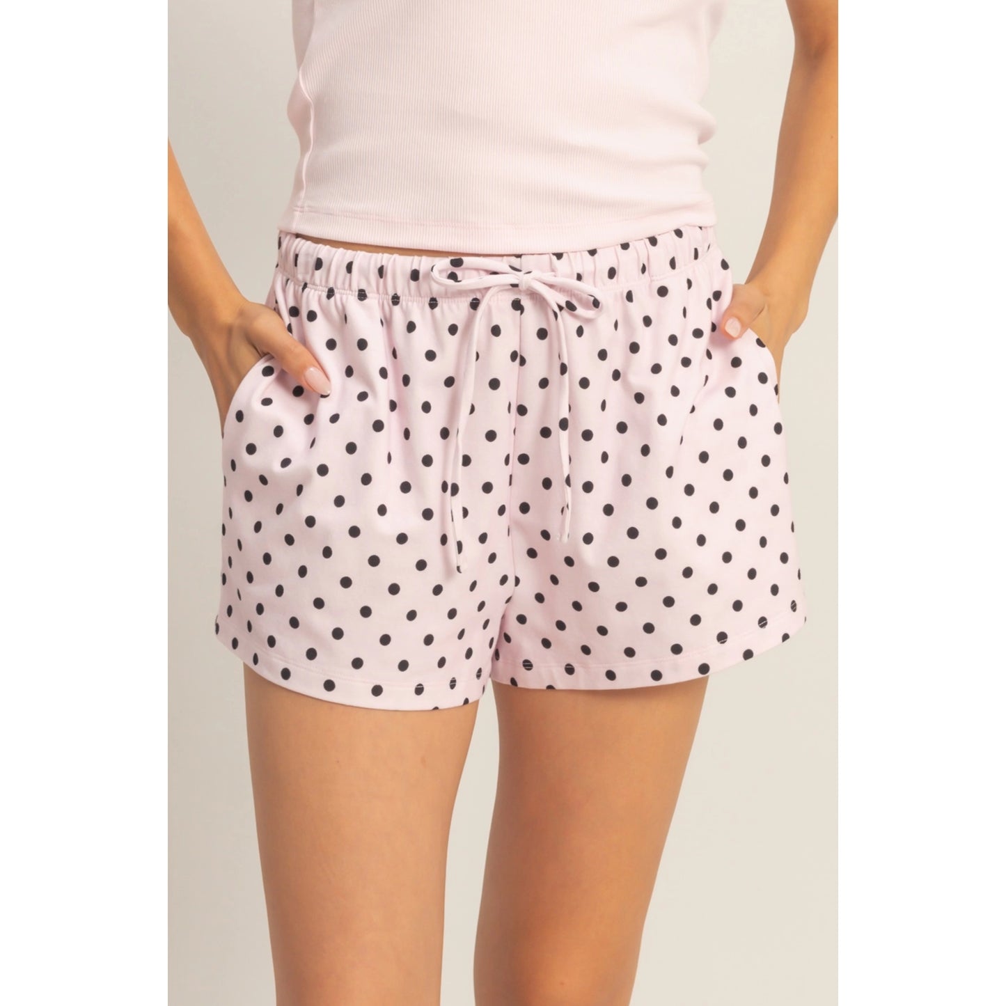 LadyBug Shorts - Pink