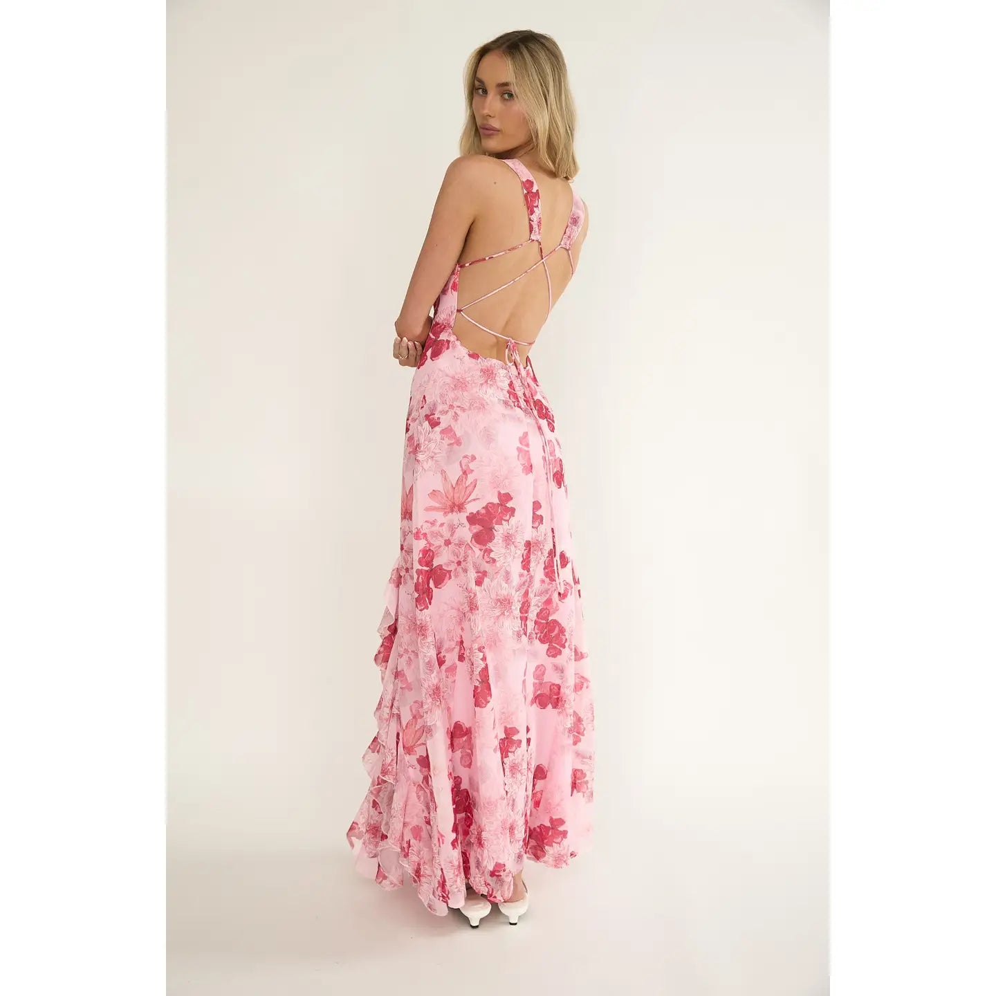 Saskia Halter Maxi Dress